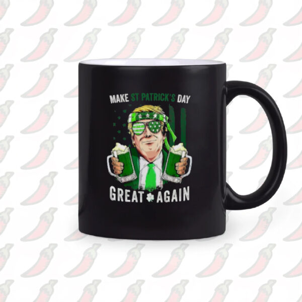 Trump, St. Patrick, Make St. Patrick's Day Great Again Mug2