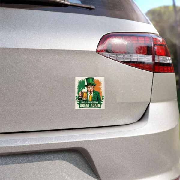 Trump-St.-Patrick's-Day,-Make-St.-Patrick’s-Day-Great-Again,-Trump-St.-Patrick's-Sticker