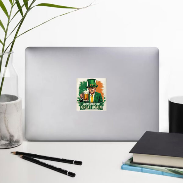 Trump-St.-Patrick's-Day,-Make-St.-Patrick’s-Day-Great-Again,-Trump-St.-Patrick's-Sticker1