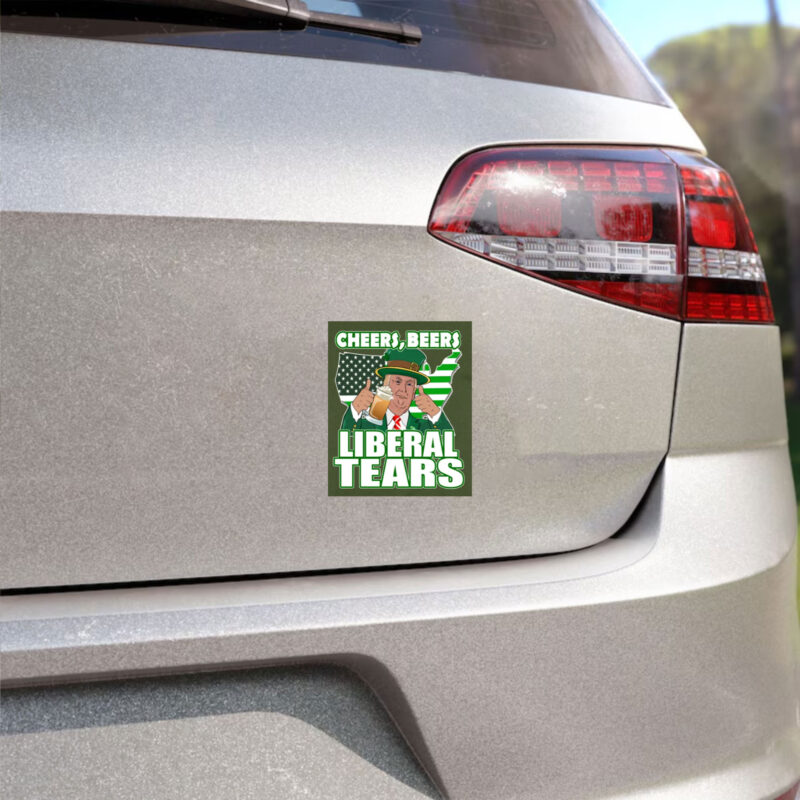Celebrate St. Patrick's Day with Trump: Festive Sticker for St. Paddy's Day 8 Trump-St.-Patrick's-Day,-St.-Paddy's-Day-Sticker