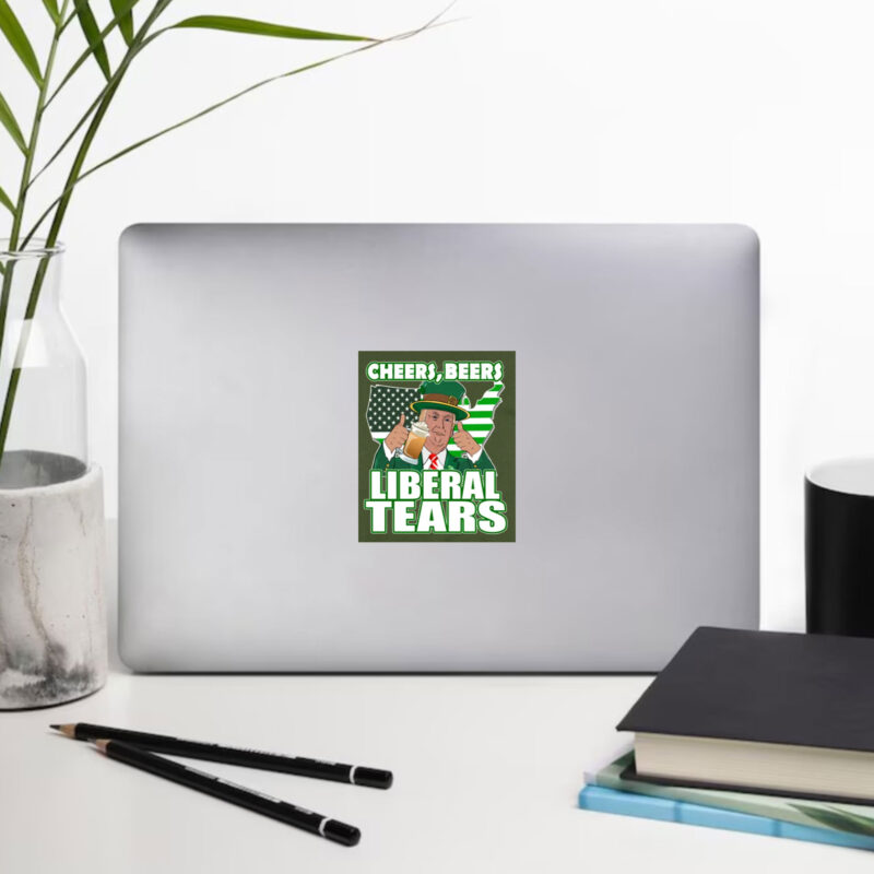 Celebrate St. Patrick's Day with Trump: Festive Sticker for St. Paddy's Day 9 Trump-St.-Patrick's-Day,-St.-Paddy's-Day-Sticker1
