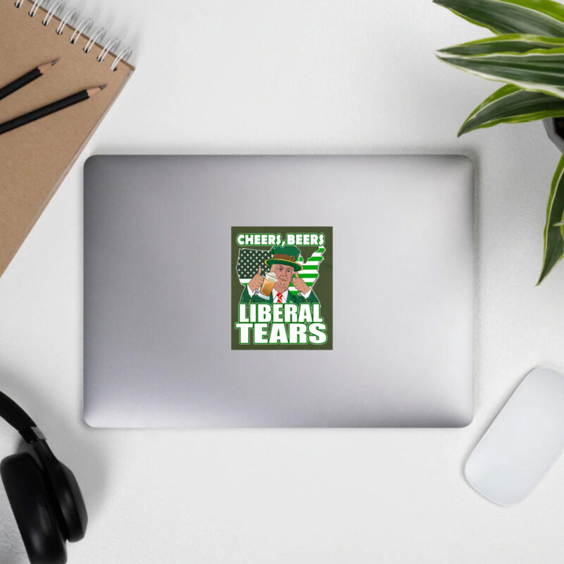 Celebrate St. Patrick's Day with Trump: Festive Sticker for St. Paddy's Day 11 Trump-St.-Patrick's-Day,-St.-Paddy's-Day-Sticker3