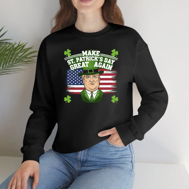 Make St. Patrick's Day Great Again: Hilarious Trump-Themed St. Patrick's Day Shirt 10 Trump St.Patrick’s Day, Funny St.Patrick’s Day, Make St. Patrick’s Day Great Again Shirt2
