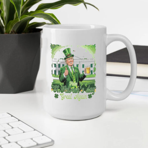 Trump St.Patrick's Day, Make St. Patrick’s Day Great Again Mug2