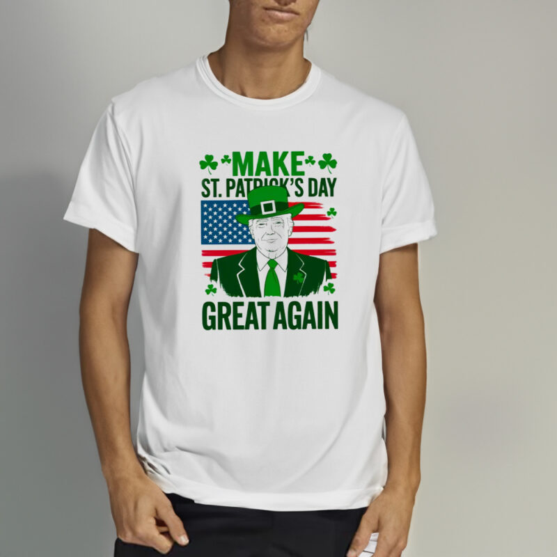 Celebrate the Luck of the Irish with Our Exclusive Trump St. Patrick's Day Shirt 10 Trump St.Patrick's Day Shirt2