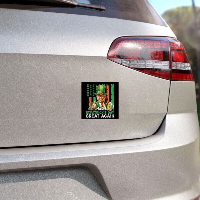Celebrate the Luck of the Irish with Trump St. Patrick's Day Stickers 8 Trump-St.Patrick's-Day-Sticker