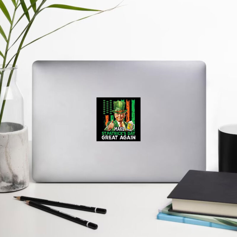 Celebrate the Luck of the Irish with Trump St. Patrick's Day Stickers 9 Trump-St.Patrick's-Day-Sticker1