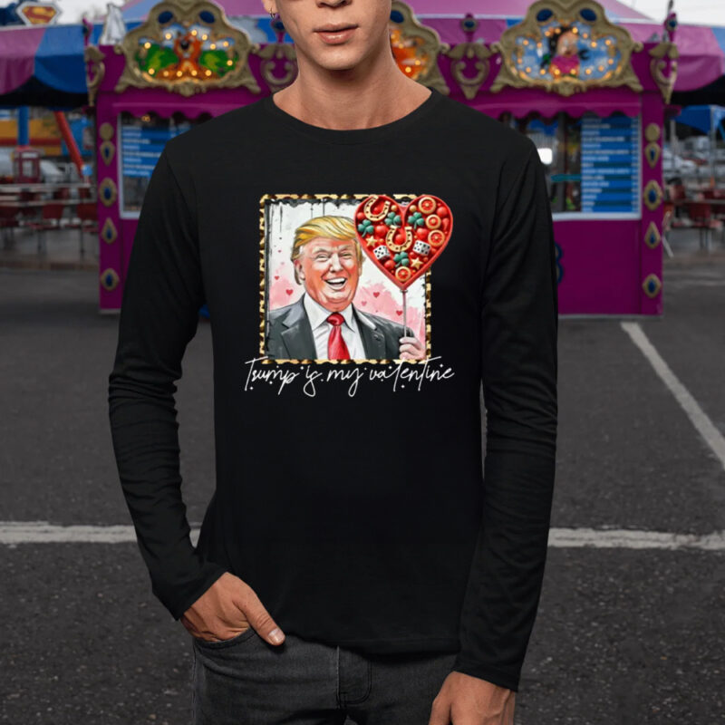 Trump Valentine's Day T-Shirt: Show Your Love for the Former President 9 Trump Valentine Shirt, Funny Trump Valentine's Day T-Shirt1