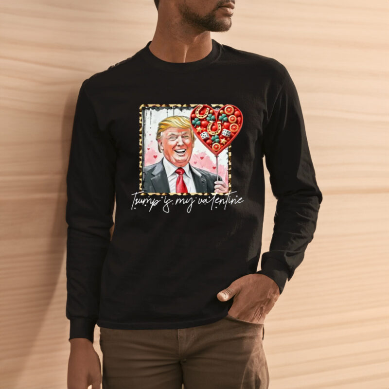 Trump Valentine's Day T-Shirt: Show Your Love for the Former President 11 Trump Valentine Shirt, Funny Trump Valentine's Day T-Shirt3