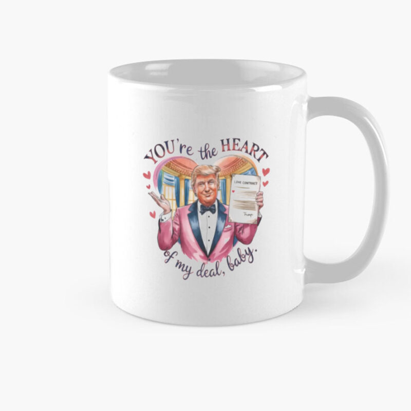 Trump Valentine: The Heart of My Deal Baby Mug 8 Trump-Valentine-You're-the-Heart-of-my-Deal-Baby-Mug