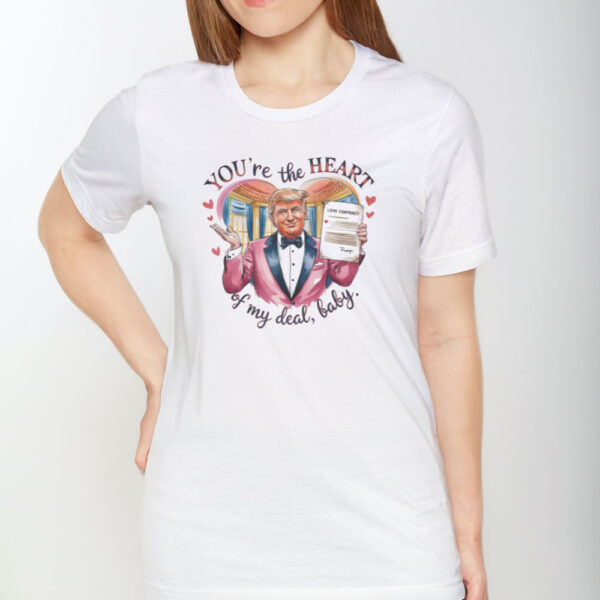 Trump-Valentine-You're-the-Heart-of-my-Deal-Baby-T-Shirt1