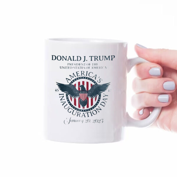 Trump Vance 2025 Inauguration Comfort Colors Mug, 47th US President Donald Trump Inauguration Day 2025 Mugs