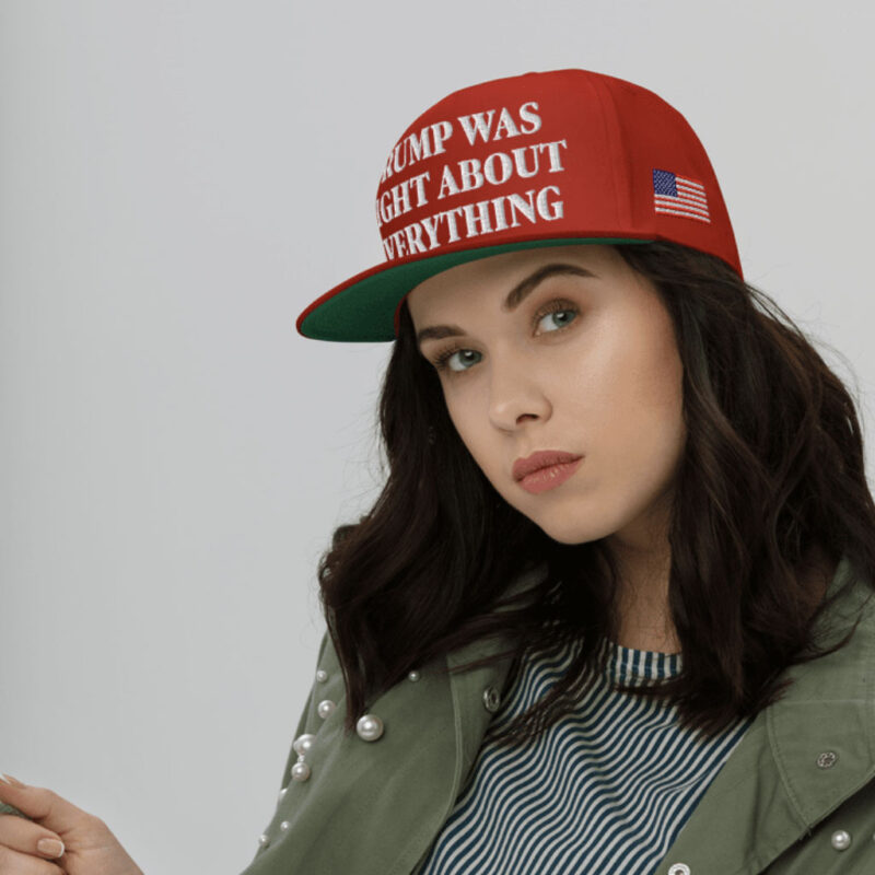 Trump Was Right About Everything Flat Bill Cap: Uncover the Truth 14 Trump Was Right About Everything Flat Bill Cap