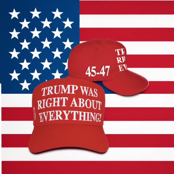 Trump Was Right About Everything Hat