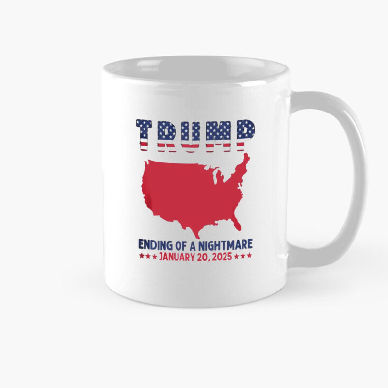 Trump Inauguration Day Mug: Celebrate the 47th Presidency on January 20, 2025 8 Trump-Won-Inauguration-Day-Mug,-January-20,-2025,-Trump-47th-President-Mug