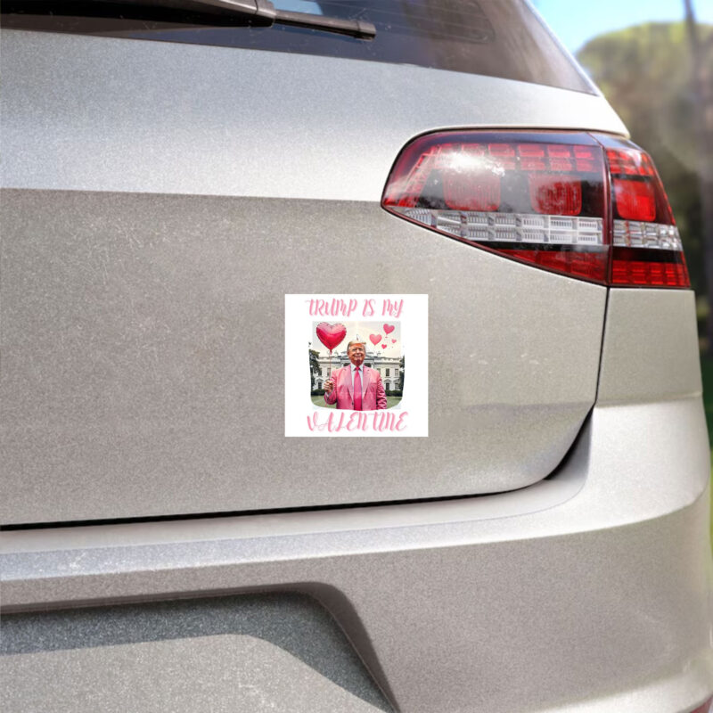Trump Valentine's Day Sticker: Show Your Love for the Former President 8 Trump-is-my-Valentine,-Trump-Sticker,-Trump-Valentine's-Day-Sticker