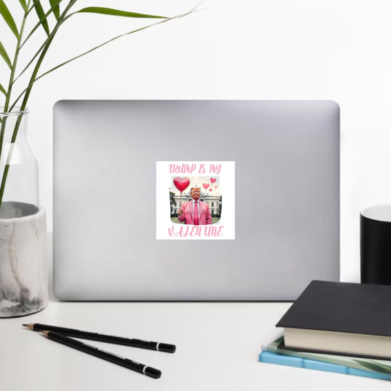 Trump Valentine's Day Sticker: Show Your Love for the Former President 9 Trump-is-my-Valentine,-Trump-Sticker,-Trump-Valentine's-Day-Sticker1