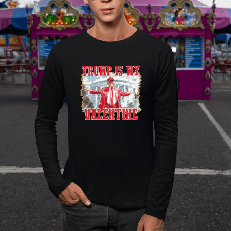 Trump is my Valentine 2025: Show Your Love with a Retro Valentine's Shirt 9 Trump-is-my-valentine-2025,-Retro-Valentines-Shirt1