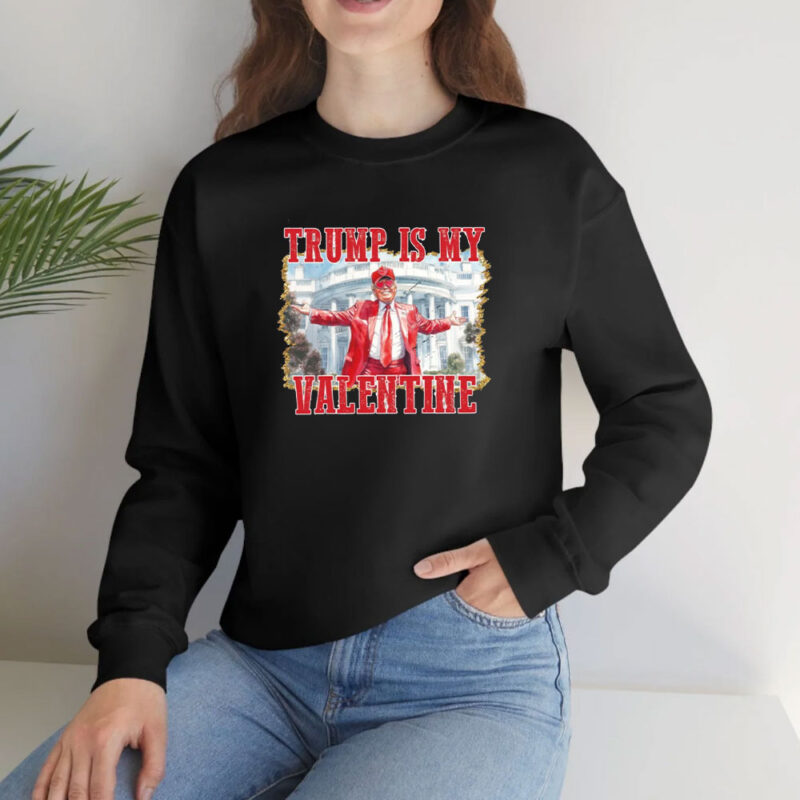 Trump is my Valentine 2025: Show Your Love with a Retro Valentine's Shirt 10 Trump-is-my-valentine-2025,-Retro-Valentines-Shirt2
