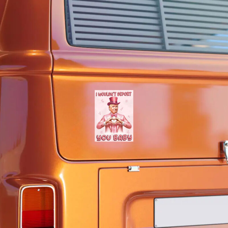 Trump Is My Valentine: Show Your Love with Our Sublimation Sticker 10 Valentines-Sublimation,-Trump-Is-My-Valentine-Sticker2