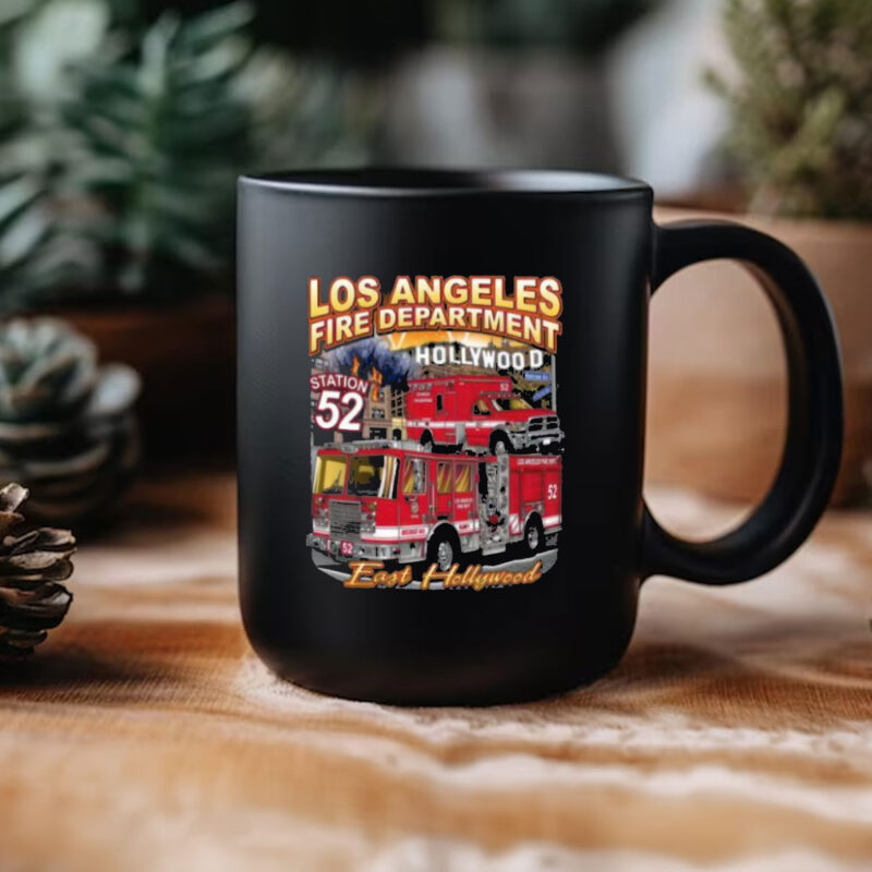LAFD Station 52 East Hollywood California Fire Mug: A Tribute to the Brave 11 los-angeles-fire-department,-LAFD-Station-52-East-Hollywood-California-Fire-Mug3