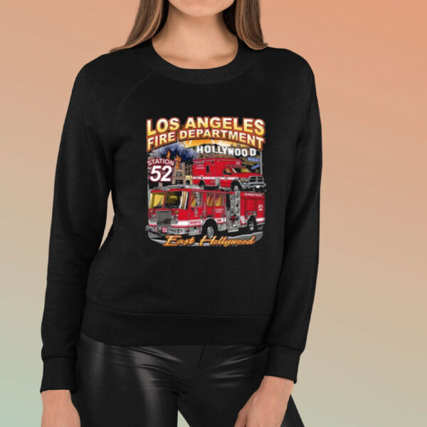 los-angeles-fire-department,-LAFD-Station-52-East-Hollywood-California-Fire-Shirt