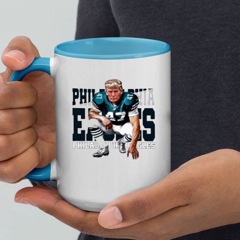 Eagles Trump 47 Super Bowl LIX 2025 Mug 9 Eagles Trump 47 Super Bowl LIX 2025 Mug