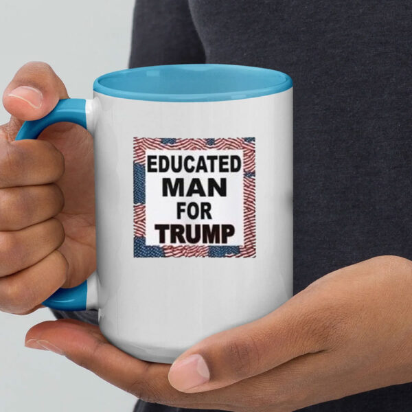 Educated Man For Trump Mug