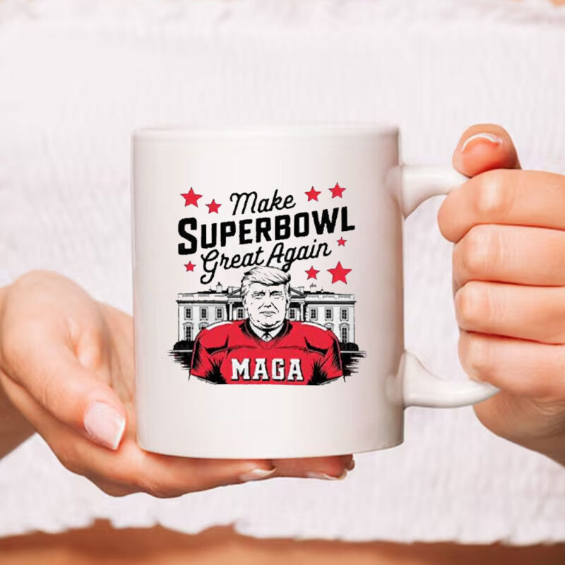 Funny Make Superbowl Great Again Trump 2025 Mug 9 Funny Make Superbowl Great Again Trump 2025 Mug