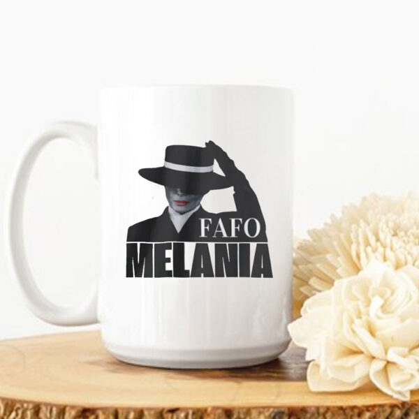 Funny Melania Trump Styl 2025 FAFO Mugs