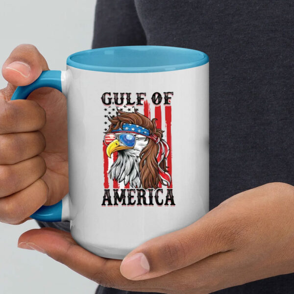 Gulf Of America Eagle Mug, Gulf of Mexico USA Mug, President Trump 2025 Mug