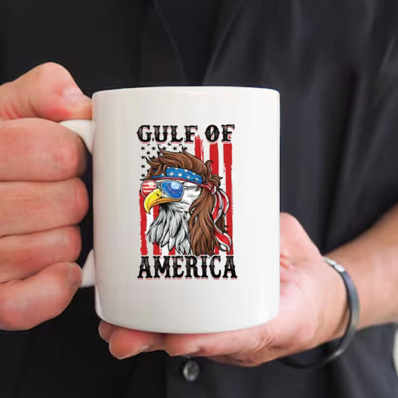 Gulf Of America Eagle Mug, Gulf of Mexico USA Mug, President Trump 2025 Mug 10 Gulf Of America Eagle Mug, Gulf of Mexico USA Mug, President Trump 2025 Mug