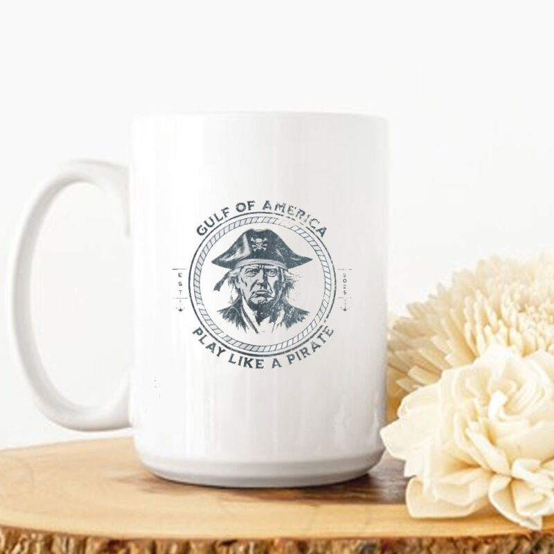 Gulf of America Mug, Funny Trump Pirate Gulf of America Meme Mug 8 Gulf of America Mug, Funny Trump Pirate Gulf of America Meme Mug