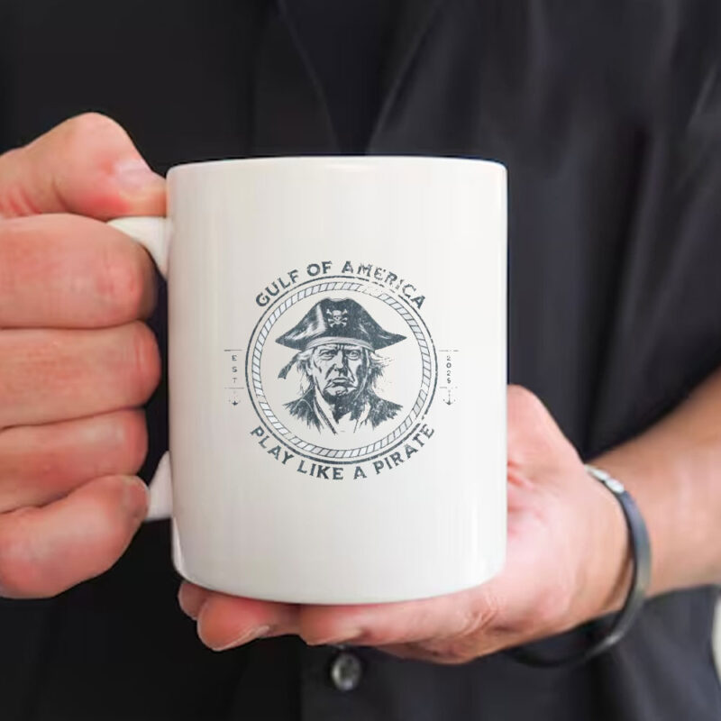 Gulf of America Mug, Funny Trump Pirate Gulf of America Meme Mug 10 Gulf of America Mug, Funny Trump Pirate Gulf of America Meme Mug