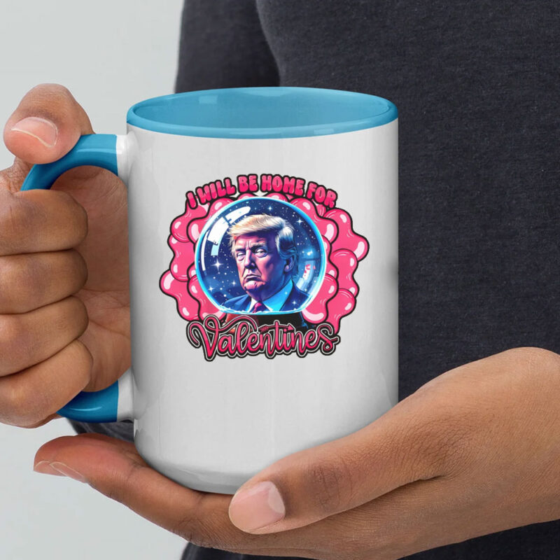 I Will Be Home For Valentine Trump Mug Valentine Trump Mug Pro-Trump Valentines Day Mug 9 I Will Be Home For Valentine Trump Mug Valentine Trump Mug Pro-Trump Valentines Day Mug