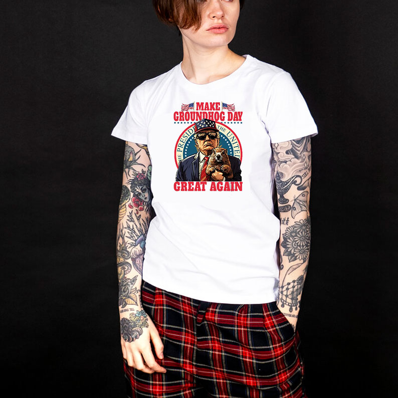 Make Groundhog Day Great Again, Cool Trump Groundhog day Shirt 11 Make Groundhog Day Great Again, Cool Trump Groundhog day Shirt