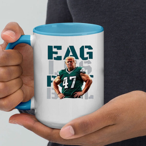 Philadelphia Eagles Trump 47 Fan Mug