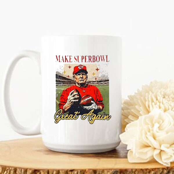 Premium Trump Make Super Bowl Great Again 2025 Mug