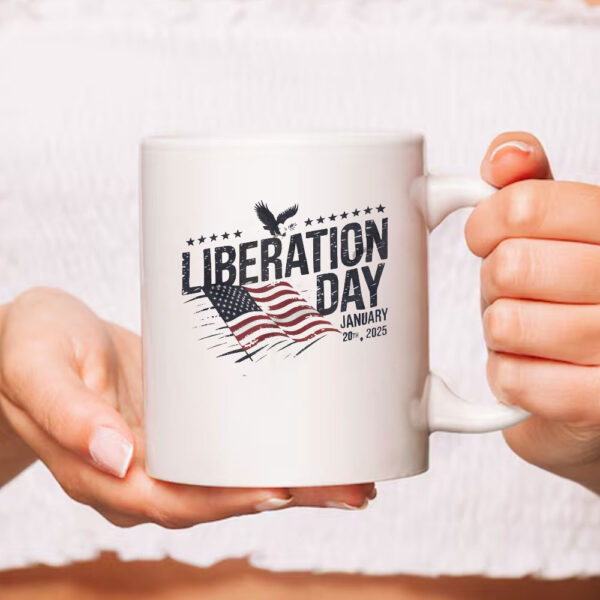 Trump Inauguration Day 2025, Trump Liberation Day January 20th 2025 Mug