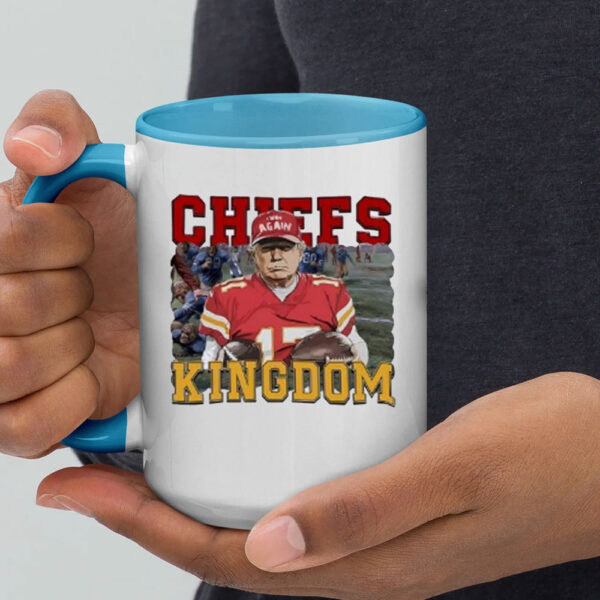 Trump Kansas City Chiefs kingdom Mugs