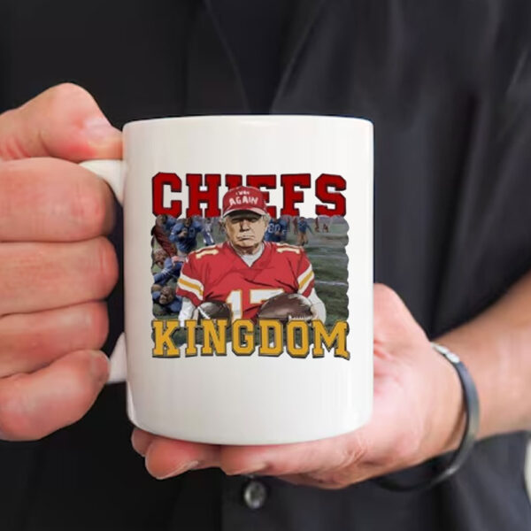 Trump Kansas City Chiefs kingdom Mugs