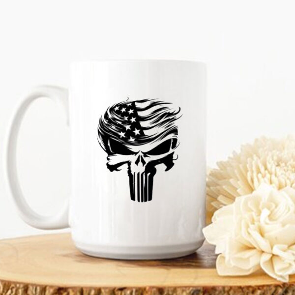 Trump Punisher Mug, Trump 2025 Mug