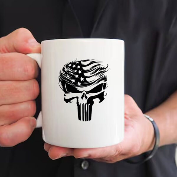 Trump Punisher Mug, Trump 2025 Mug