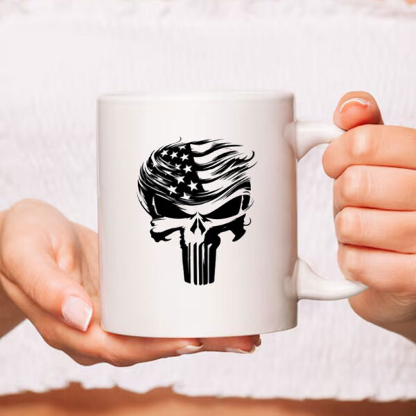 Trump Punisher Mug, Trump 2025 Mug