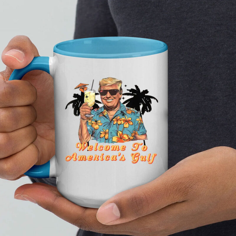 Welcome To America Gulf, Gulf of America Trump Mug 9 Welcome To America Gulf, Gulf of America Trump Mug